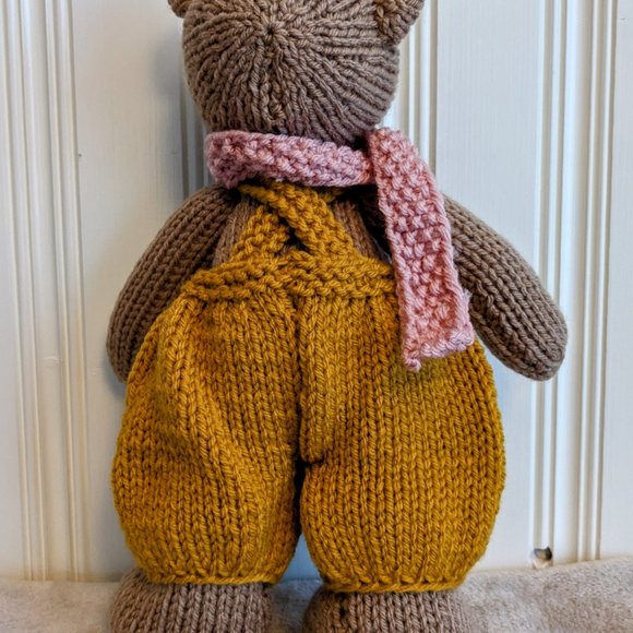 Meet Pol - Hand made Tricot baby birthday gift 13 inches - Picture 3 of 8